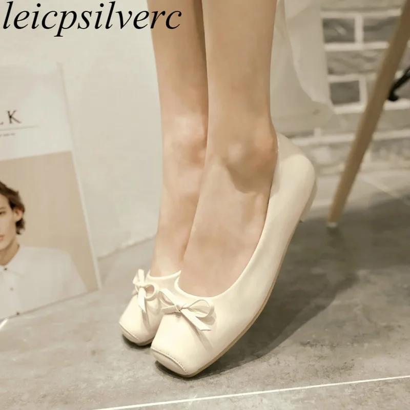 Women Flats Spring Autumn Square Toe Sexy New Fashion Butterfly Knot Ballet Flats Casual Patent Leather Party Black Red Beige
Women Flats Spring Autumn Square Toe Sexy New Fashion Butterfly Knot Ballet Flats Casual Patent Leather Party Black Red Beige
