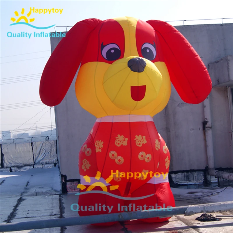 Giant outdoor advertising inflatable dog with custom printing logo oxford nylon material
Giant outdoor advertising inflatable dog with custom printing logo oxford nylon material