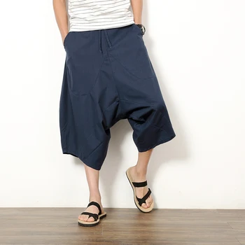 fashion Summer Harem shorts low crotch Chinese style loose casual bermuda men Big pocket patchwork thin short trousers
fashion Summer Harem shorts low crotch Chinese style loose casual bermuda men Big pocket patchwork thin short trousers