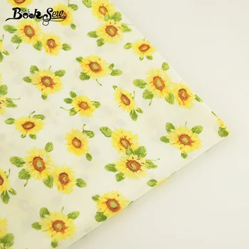 Booksew 100% Cotton Poplin Fabric Sunflower Designs Soft Cloth Fat Quarter Meter Sewing For Shirt Clothing Craft Dress Patchwork
Booksew 100% Cotton Poplin Fabric Sunflower Designs Soft Cloth Fat Quarter Meter Sewing For Shirt Clothing Craft Dress Patchwork