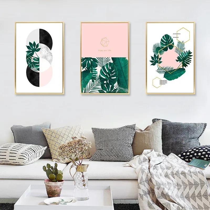 Nordic Scandinavian Plant Leaf Geometric Canvas Paintings Printings Poster Wall Art Pop Pictures Livingroom Home Decor
Nordic Scandinavian Plant Leaf Geometric Canvas Paintings Printings Poster Wall Art Pop Pictures Livingroom Home Decor