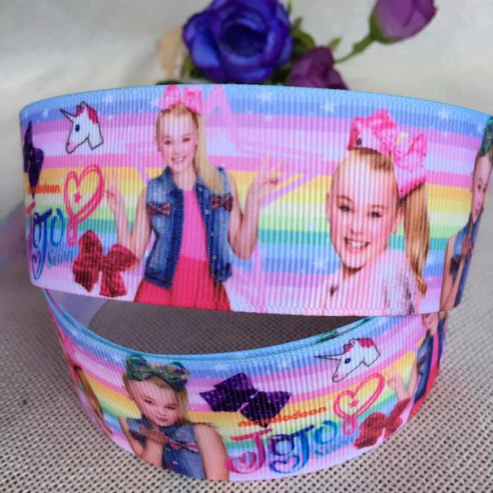 38mm jojo coco cartoon printed grosgrain ribbon accessory hairbow headwear DIY decoration
38mm jojo coco cartoon printed grosgrain ribbon accessory hairbow headwear DIY decoration