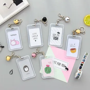 Coloffice 1PC Kawaii Cartoon Card Holder With Bells Note ID Credit Bus/Meal Card Storage Stationery Keychain School Office
Coloffice 1PC Kawaii Cartoon Card Holder With Bells Note ID Credit Bus/Meal Card Storage Stationery Keychain School Office