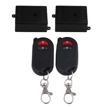 433MHz 6V 1CH 2 Receiver 2Key Transmitter Selflock Remote Control Switch
433MHz 6V 1CH 2 Receiver 2Key Transmitter Selflock Remote Control Switch