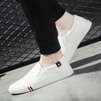 Fashionable Youth Mens Shoes Casual Unisex White Sneakers Breathable Walking Canvas Shoes Men Women Red Lace Up Flats size 35-47
Fashionable Youth Mens Shoes Casual Unisex White Sneakers Breathable Walking Canvas Shoes Men Women Red Lace Up Flats size 35-47