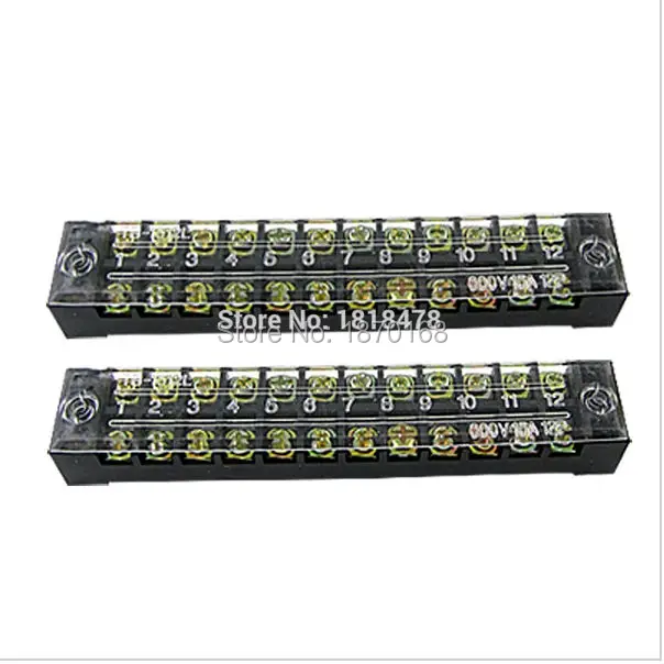 Tb-1510 2 Pcs 12 posisi tertutup penghalang sekrup, Terminal blok 600 V 15A bagian tembaga
Tb-1510 2 Pcs 12 posisi tertutup penghalang sekrup, Terminal blok 600 V 15A bagian tembaga