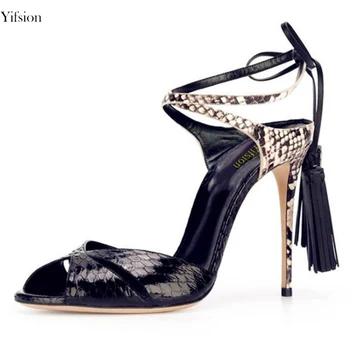 Olomm New Women Gladiator Sandals Thin High Heel 10 cm Sandals Sexy Open Toe Black Blue Yellow Prom Shoes Women US Size 4-10.5
Olomm New Women Gladiator Sandals Thin High Heel 10 cm Sandals Sexy Open Toe Black Blue Yellow Prom Shoes Women US Size 4-10.5