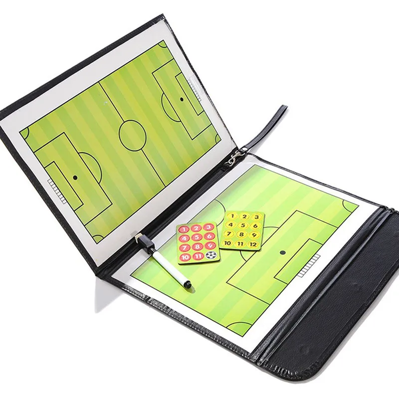 Portable 1PCS Folding Football Coaching Board Soccer Tactics Guide Board Football Match Sports Equipment Coach Tactical Board
Portable 1PCS Folding Football Coaching Board Soccer Tactics Guide Board Football Match Sports Equipment Coach Tactical Board