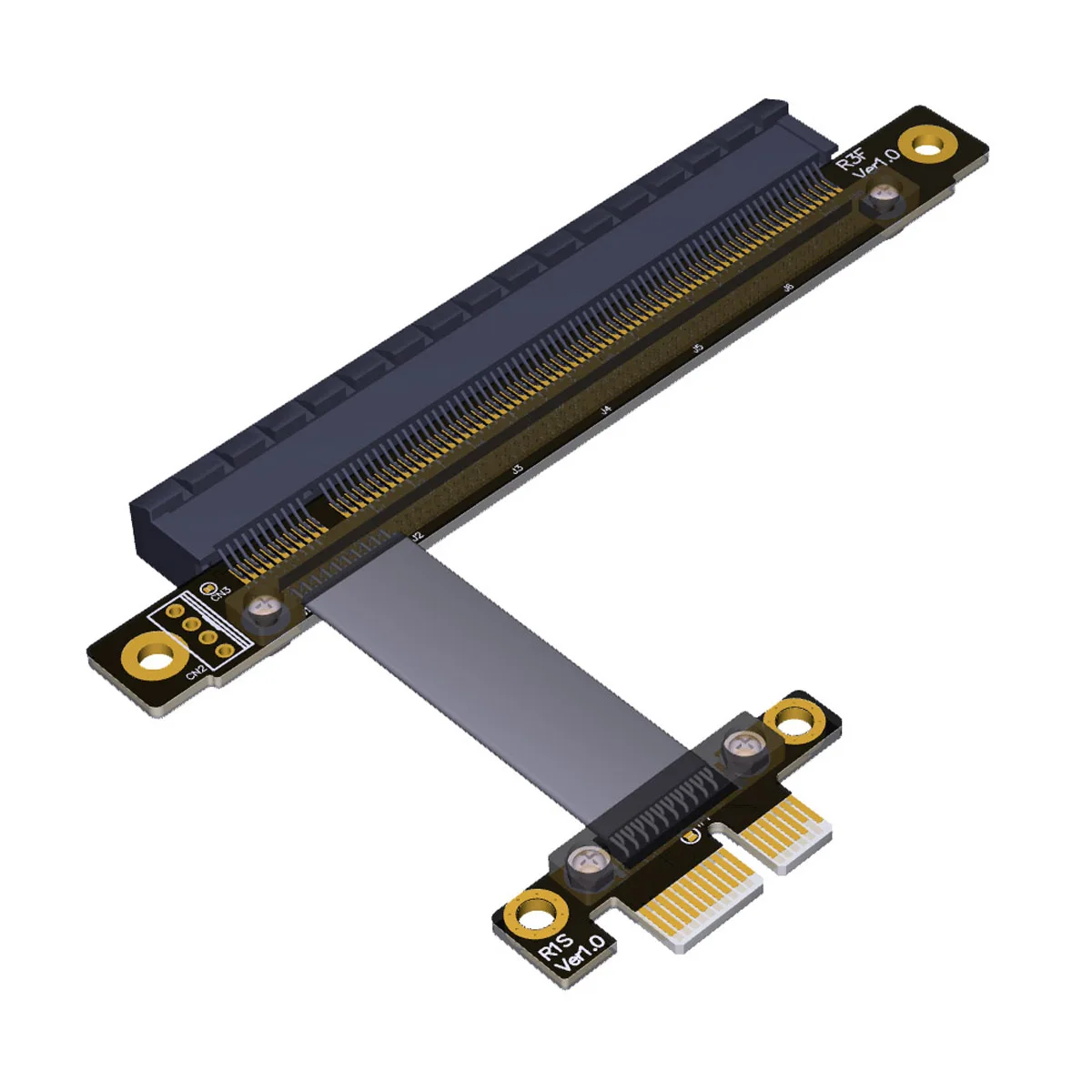 Zihan 30cm PCI-Express PCI-E X16 Extender Right Angled Elbow Design PCI-E Gen3.0 1x To 16x Riser Cable
Zihan 30cm PCI-Express PCI-E X16 Extender Right Angled Elbow Design PCI-E Gen3.0 1x To 16x Riser Cable
