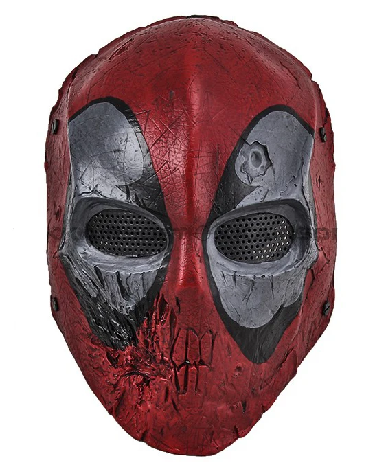 Paintball Airsoft Wire Mesh Dead Pool Army of Two Full Face Mask Sports Helmets Free shipping
Paintball Airsoft Wire Mesh Dead Pool Army of Two Full Face Mask Sports Helmets Free shipping