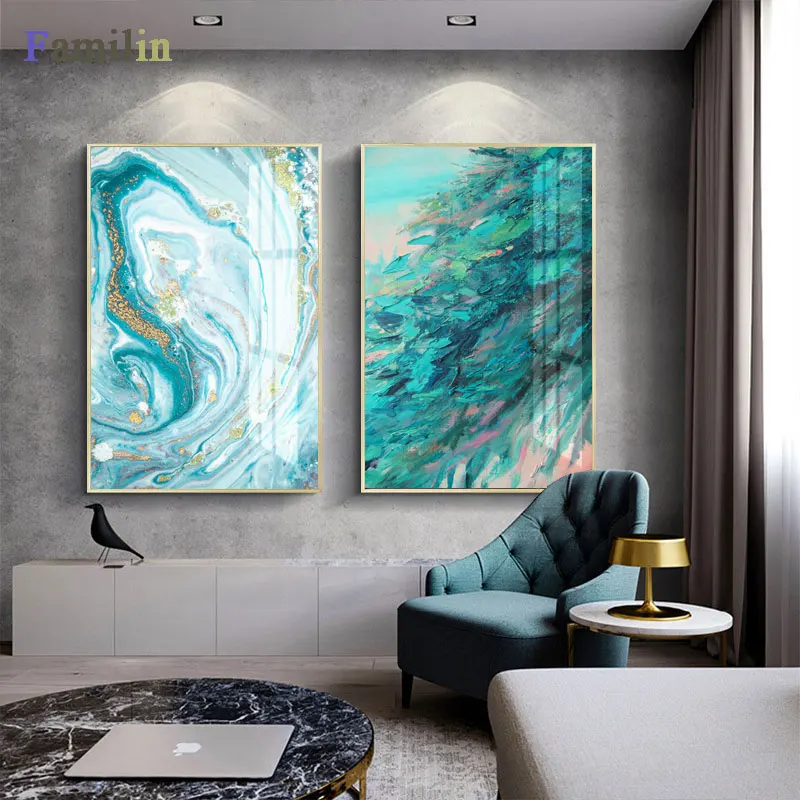 Nordic Abstract color spalsh blue golden canvas painting poster and print unique decor wall art pictures for living room bedroom
Nordic Abstract color spalsh blue golden canvas painting poster and print unique decor wall art pictures for living room bedroom