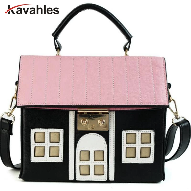 2019 Women's Casual Handbag Cute Cartoon Fashion House Design Pu Leather Shoulder Bag Crossbody Messenger Bag LW-198
2019 Women's Casual Handbag Cute Cartoon Fashion House Design Pu Leather Shoulder Bag Crossbody Messenger Bag LW-198
