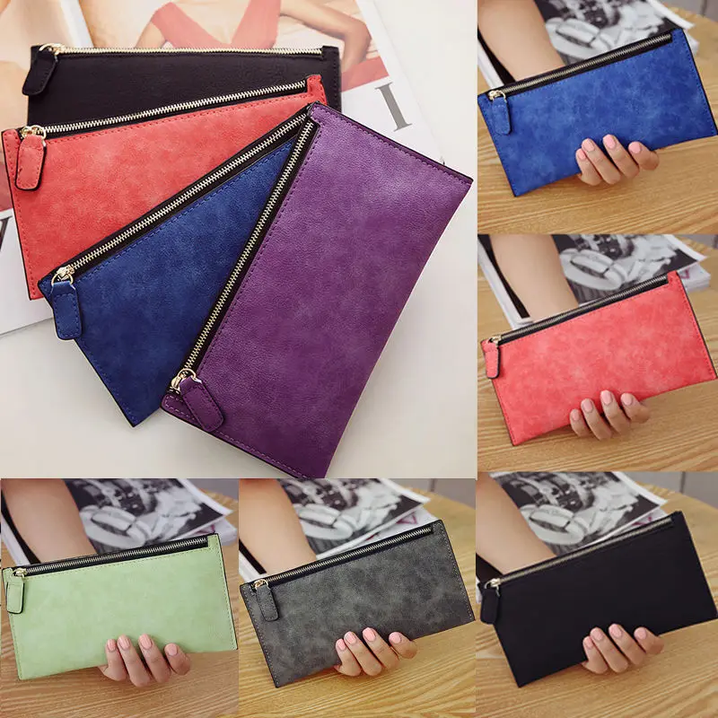 Large Capacity Purse Clutch Wallet Card Holder Case Coin PU Leather Women Men Solid Long Phone Zip Nubuck Handbag
Large Capacity Purse Clutch Wallet Card Holder Case Coin PU Leather Women Men Solid Long Phone Zip Nubuck Handbag