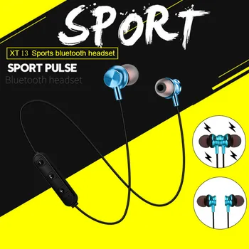 Magnetic Bluetooth Earphone Stereo Sport Waterproof Headset Wireless in-ear Earpieces with Mic for iPhone Samsung Xiaomi Huawei
Magnetic Bluetooth Earphone Stereo Sport Waterproof Headset Wireless in-ear Earpieces with Mic for iPhone Samsung Xiaomi Huawei