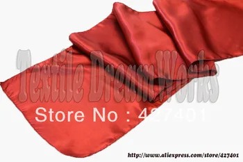 Burgundy Gold 12"x108" Satin Table Runner Wedding Decoration/Party Decoration/ Wedding Party Supply Adornment Colors 
Burgundy Gold 12"x108" Satin Table Runner Wedding Decoration/Party Decoration/ Wedding Party Supply Adornment Colors