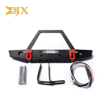 Black Steel Front Bumper Bull Bar with Winch Shackles for 1:10 RC Crawler Car AXIAL SCX10 90046
Black Steel Front Bumper Bull Bar with Winch Shackles for 1:10 RC Crawler Car AXIAL SCX10 90046