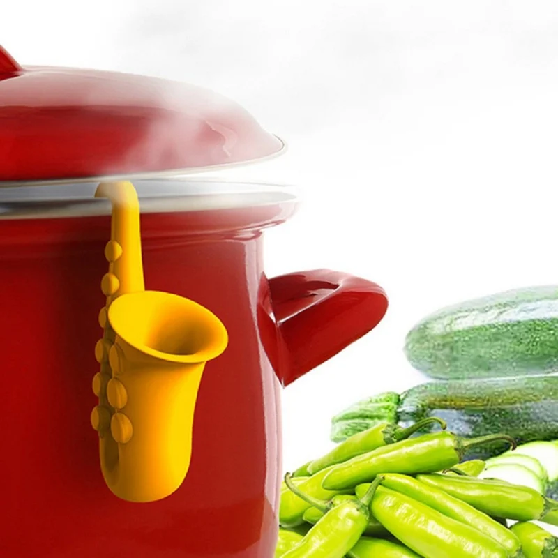 Kitchen Tool Gadget Spoon Holder Spill-proof Lid Lifter Anti-overflow Tools For Soup Kitchen Lid Lifter Silica Gel Lid Holder
Kitchen Tool Gadget Spoon Holder Spill-proof Lid Lifter Anti-overflow Tools For Soup Kitchen Lid Lifter Silica Gel Lid Holder