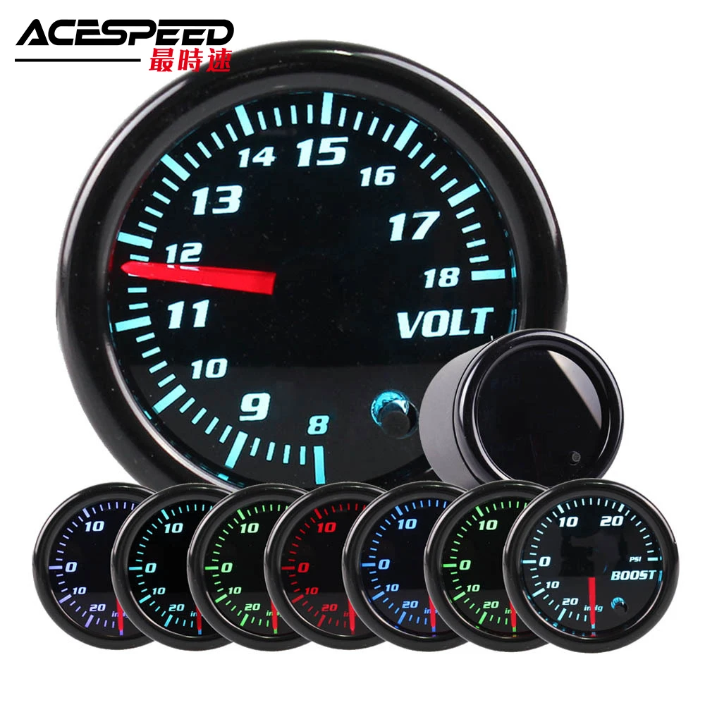 12V Universal 2 Inch 52mm Tachometer Tach RPM Gauge Digital 7 Color LED Display Car Meter
12V Universal 2 Inch 52mm Tachometer Tach RPM Gauge Digital 7 Color LED Display Car Meter