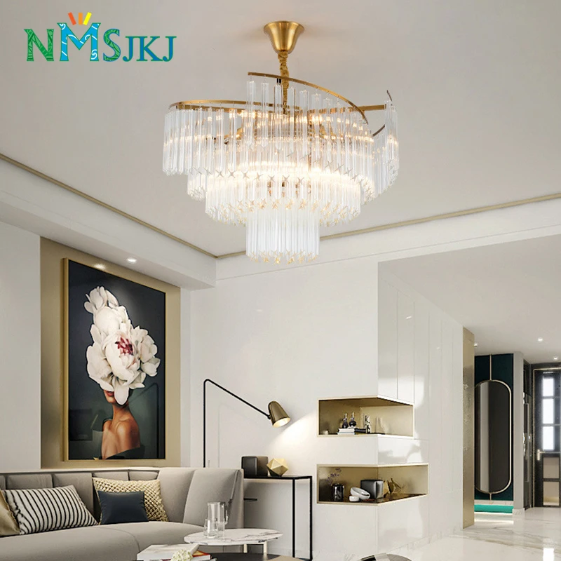 Modern Crystal Pendant Light Fixture Living Room Led Study Lamp Atmosphere Round Creative Restaurant Lighting
Modern Crystal Pendant Light Fixture Living Room Led Study Lamp Atmosphere Round Creative Restaurant Lighting