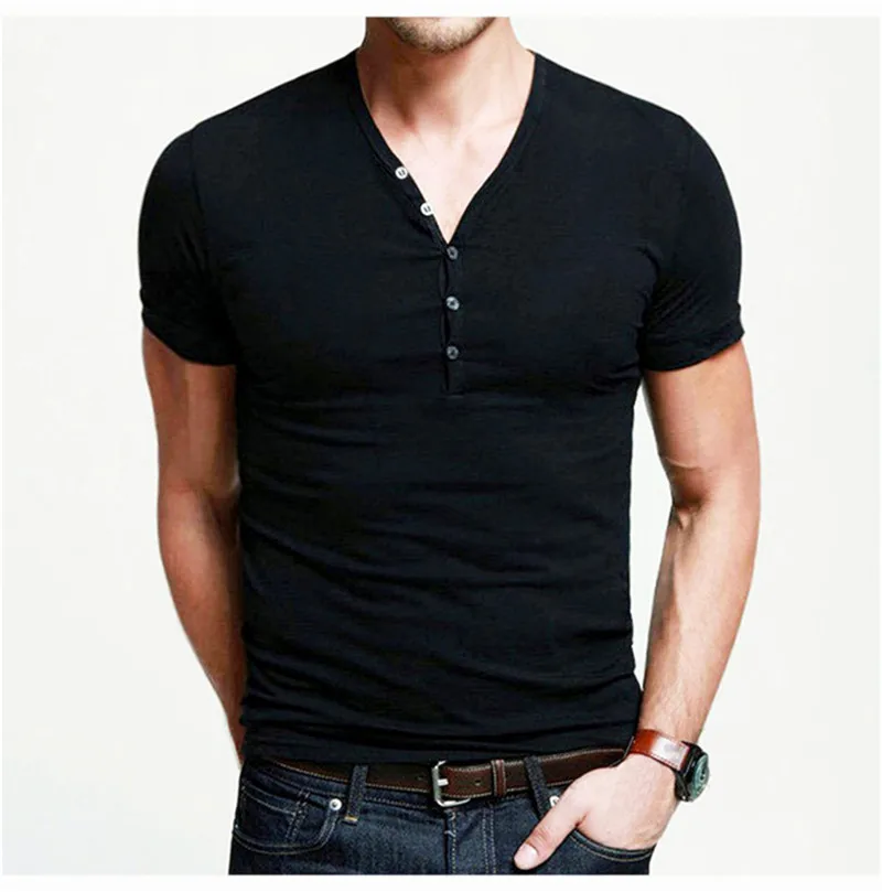 Mens T Shirt Slim Fit V- Neck T-shirt Men Short Sleeve Shirt Casual tshirt Tee Tops Short Shirt Size S-3XL Solid Men t-shirts
Mens T Shirt Slim Fit V- Neck T-shirt Men Short Sleeve Shirt Casual tshirt Tee Tops Short Shirt Size S-3XL Solid Men t-shirts