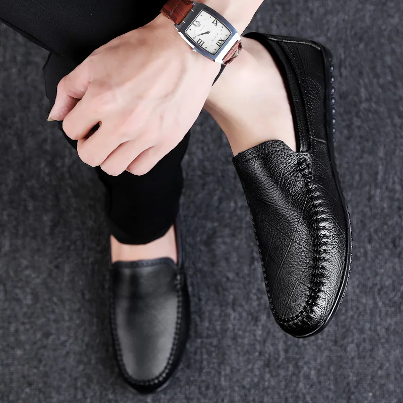 men Casual Shoes outdoor Flexible Soft Comfortable Men Shoes Slip-On Loafers handmade sewing Flats Shoes Men masculino p4
men Casual Shoes outdoor Flexible Soft Comfortable Men Shoes Slip-On Loafers handmade sewing Flats Shoes Men masculino p4
