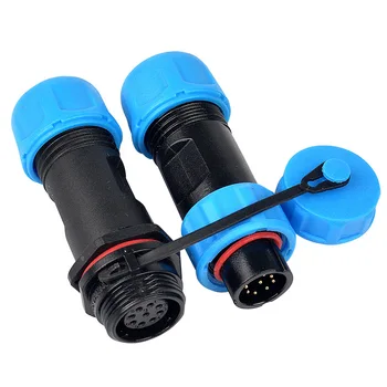 1PC Waterproof Airline Connector 13mm diameter 1/2/3/4/5/6/7 pin Sealed IP68 Junction Boxes Plug Socket
1PC Waterproof Airline Connector 13mm diameter 1/2/3/4/5/6/7 pin Sealed IP68 Junction Boxes Plug Socket