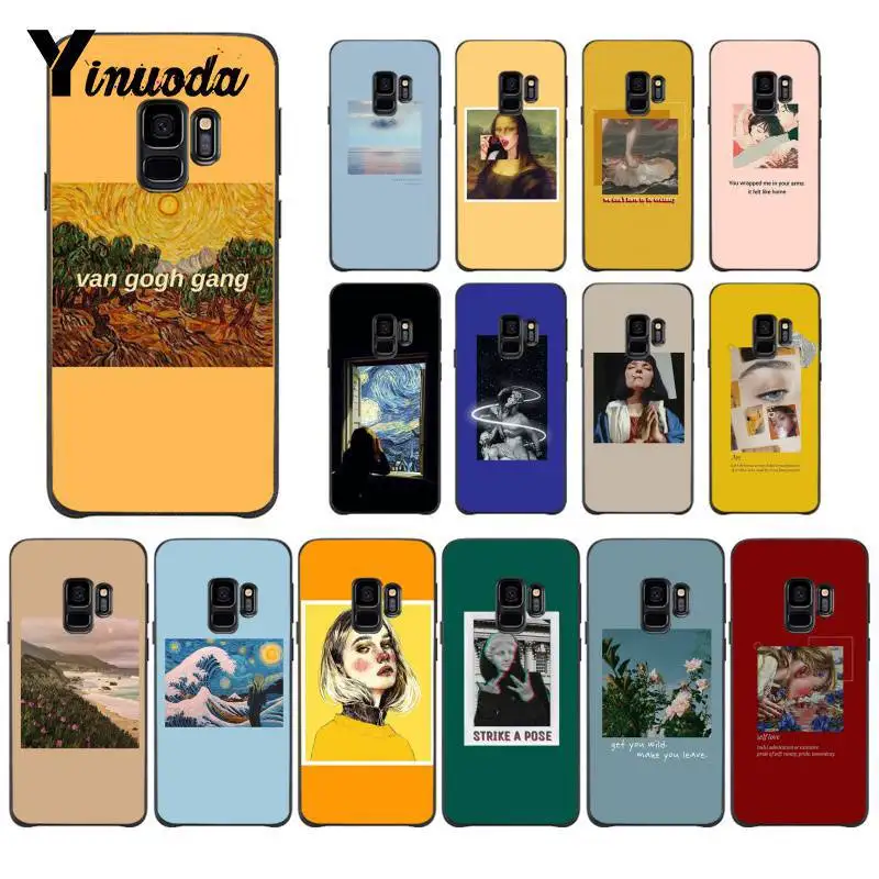 Yinuoda Great art aesthetic van Gogh Mona Lisa painting, David Phone Case Cover for Samsung Galaxy S7 S6 edge plus S5 S9 S8 plus
Yinuoda Great art aesthetic van Gogh Mona Lisa painting, David Phone Case Cover for Samsung Galaxy S7 S6 edge plus S5 S9 S8 plus
