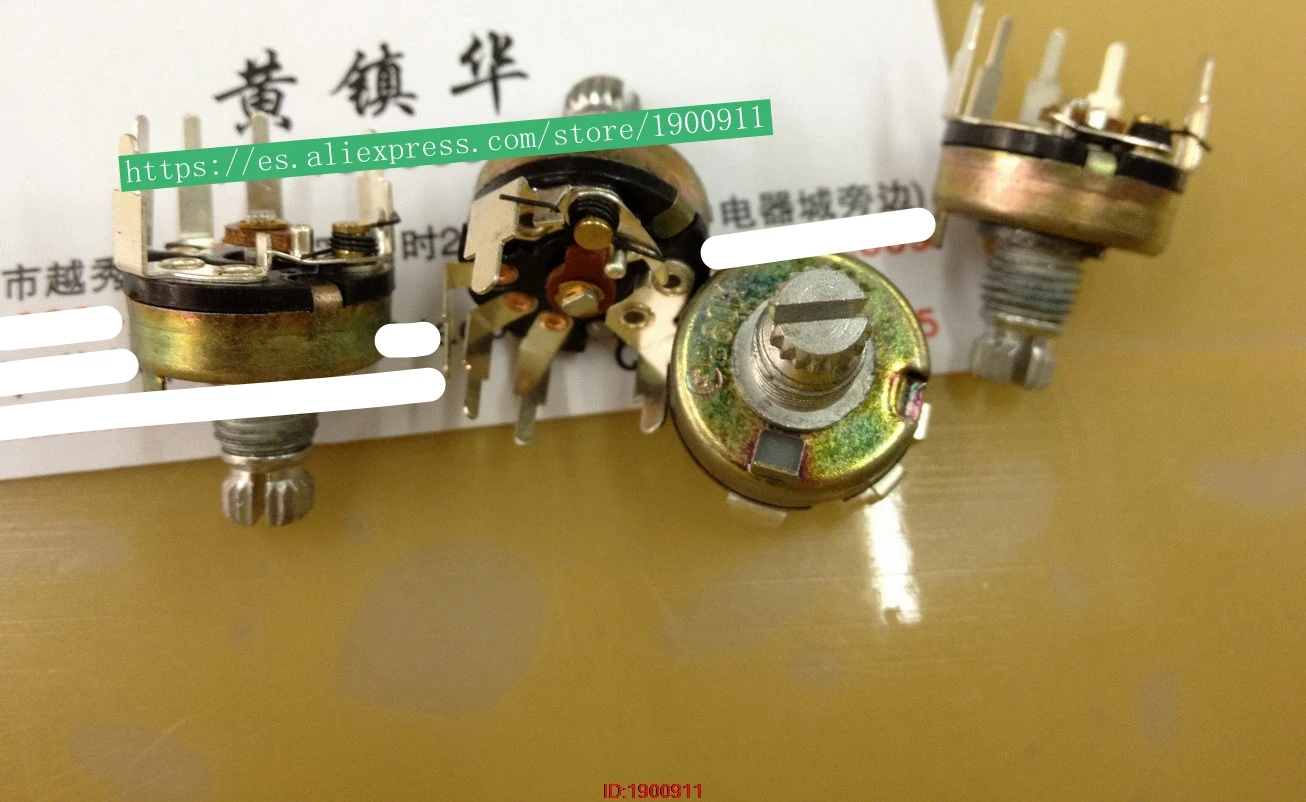 5pcs/lot F 172 B50K potentiometer with a switch bent feet innovative audio potentiometer handle 10MM
5pcs/lot F 172 B50K potentiometer with a switch bent feet innovative audio potentiometer handle 10MM