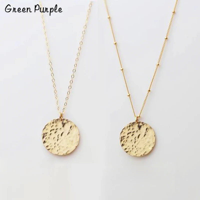 Hammered Coins Necklace 19MM Pendants Ball Chain Jewelry Collier Femme Handmade Chocker Kolye Disk Necklace
Hammered Coins Necklace 19MM Pendants Ball Chain Jewelry Collier Femme Handmade Chocker Kolye Disk Necklace