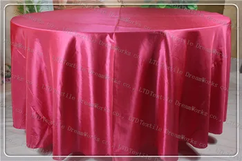 

Fuchsia Taffeta Tablecloth For Wedding Event&Party&Hotel&Banqet Supplies/Decoration(Chair Cover&Band&Backdrop&Napkins)