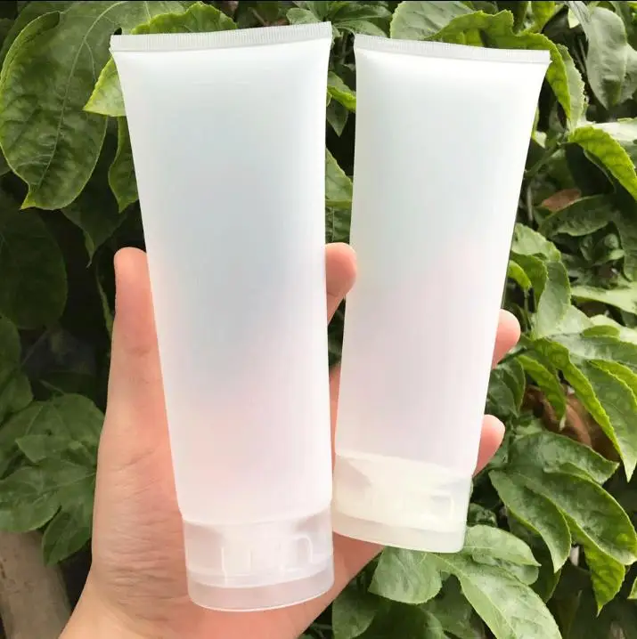 200ml/g Frosted Transparent Plastic Travel Shampoo/Body Wash Bottle, Empty Cosmetic Facial Cleanser/Hand Cream Soft Hose Tube
200ml/g Frosted Transparent Plastic Travel Shampoo/Body Wash Bottle, Empty Cosmetic Facial Cleanser/Hand Cream Soft Hose Tube