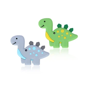 1 Pc Cute Dinosaur Baby Teether Pendant Necklace Accessory Safe Cartoon Teething Nursing BPA Silicone Chew Necklace Toys
1 Pc Cute Dinosaur Baby Teether Pendant Necklace Accessory Safe Cartoon Teething Nursing BPA Silicone Chew Necklace Toys
