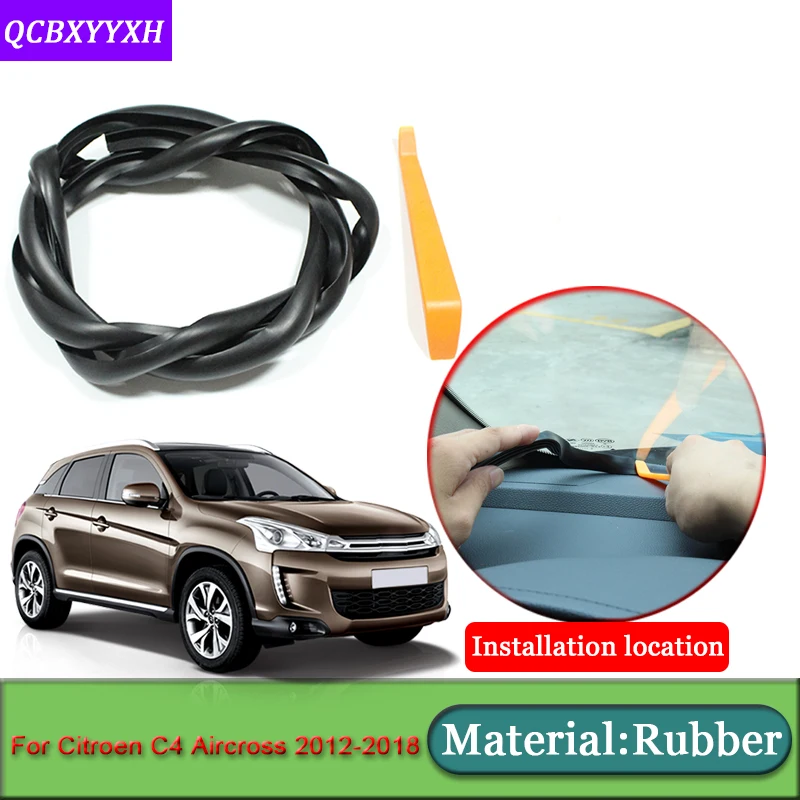 Car-styling For Citroen C4 Aircross 2012-2018 Anti-Noise Soundproof Dustproof Car Dashboard Windshield Sealing Strip Accessories
Car-styling For Citroen C4 Aircross 2012-2018 Anti-Noise Soundproof Dustproof Car Dashboard Windshield Sealing Strip Accessories