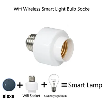 Wifi remote switch wireless multi-function intelligent LED bulb socket screw bulb bulb cap bracket socket Smart home control
Wifi remote switch wireless multi-function intelligent LED bulb socket screw bulb bulb cap bracket socket Smart home control