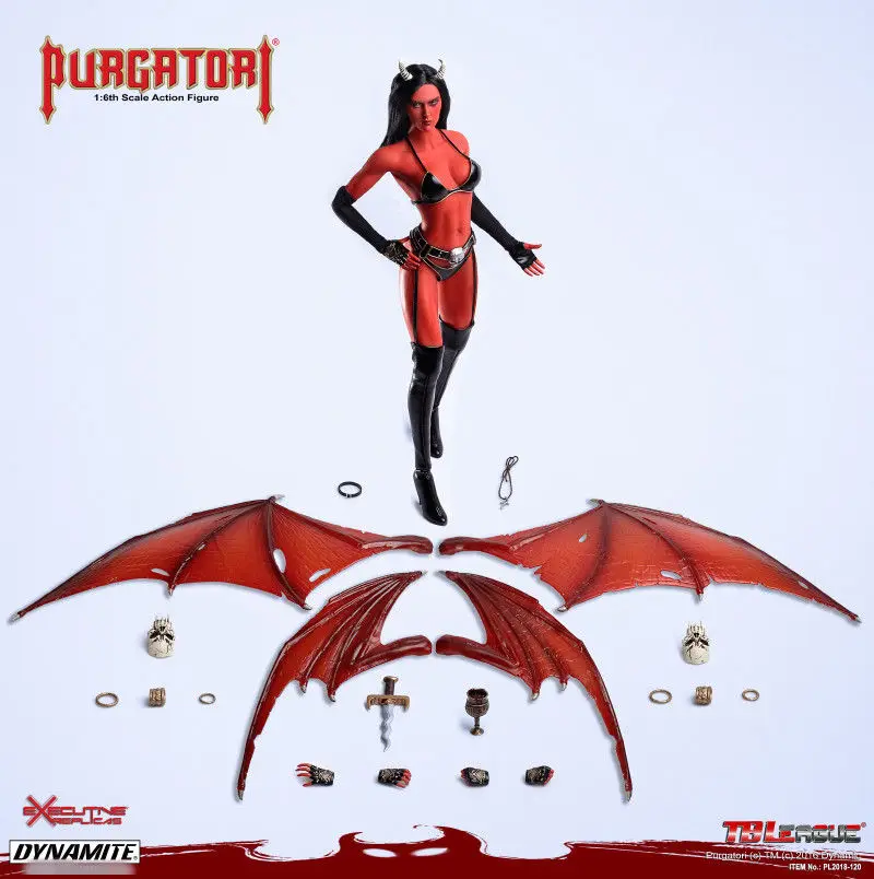 PHICEN TBLeague PL2018-120 1/6 Vampire Purgatori Action Figure for Fans Holiday Gift 
PHICEN TBLeague PL2018-120 1/6 Vampire Purgatori Action Figure for Fans Holiday Gift