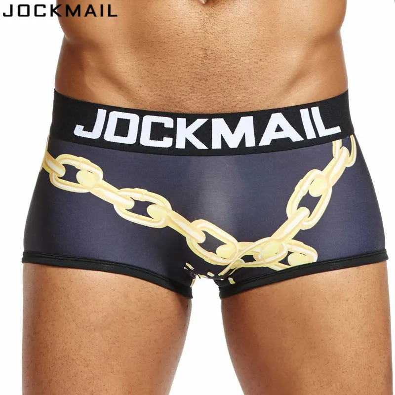 JOCKMAIL Brand Mens Underwear Boxer shorts sexy mens trunks panties calzoncillos hombre boxer marca cuecas boxer Gay Underwear
JOCKMAIL Brand Mens Underwear Boxer shorts sexy mens trunks panties calzoncillos hombre boxer marca cuecas boxer Gay Underwear