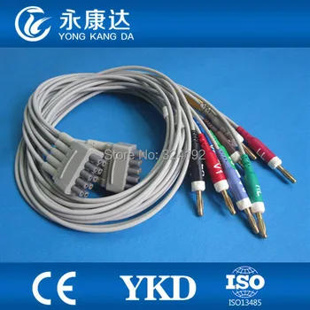 2PCS/PACK GE-Marqutte 10-lead EKG patient leads,Banana 4.0 plug AHA EKG leadwires,Free shipping
2PCS/PACK GE-Marqutte 10-lead EKG patient leads,Banana 4.0 plug AHA EKG leadwires,Free shipping