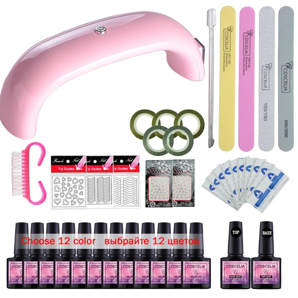Nail art set Nail Lamp Dryer Manicure Tool 40 Colors 8ml Soak Off Nail Polish Gel Varnishes Base Gel Top Coat Lacquer Nail Kits
Nail art set Nail Lamp Dryer Manicure Tool 40 Colors 8ml Soak Off Nail Polish Gel Varnishes Base Gel Top Coat Lacquer Nail Kits