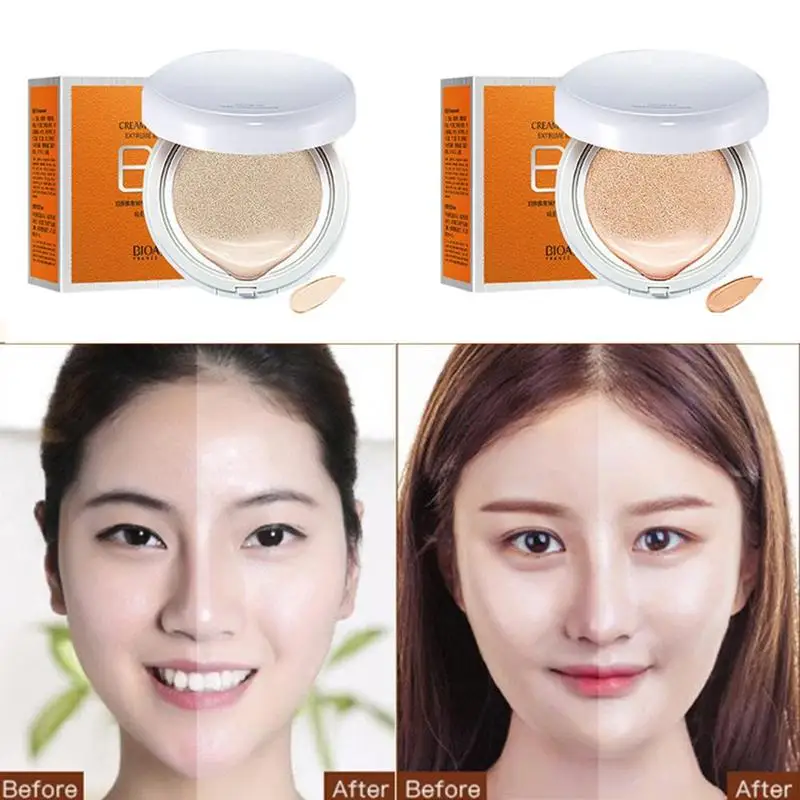 BIOAQUA Air Cushion BB Cream Isolation BB Glow Nude Concealer Oil Control Moisturizing Liquid Foundation CC Cream Korean Makeup
BIOAQUA Air Cushion BB Cream Isolation BB Glow Nude Concealer Oil Control Moisturizing Liquid Foundation CC Cream Korean Makeup