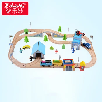 80pcs Slot Car Track Toys Rail /Road Train Bus Set Square City Traffic Scene Wooden Rail Track Locomotive Toys For Children
80pcs Slot Car Track Toys Rail /Road Train Bus Set Square City Traffic Scene Wooden Rail Track Locomotive Toys For Children