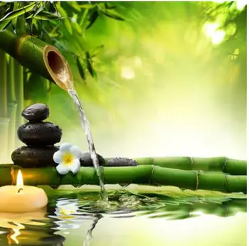 Custom 3D Photo Wallpaper Living Room TV Backdrop Green Bamboo Flowing Water Natural Landscape Interior Decoration Wall Painting
Custom 3D Photo Wallpaper Living Room TV Backdrop Green Bamboo Flowing Water Natural Landscape Interior Decoration Wall Painting