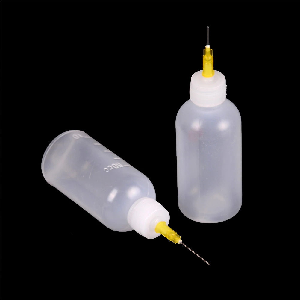 1pc 50ml Long And Short Plastic Dispensing Bottle With Syringe Needle Multifunction Glue Alcohol Paint Bottle DIY Model Making
1pc 50ml Long And Short Plastic Dispensing Bottle With Syringe Needle Multifunction Glue Alcohol Paint Bottle DIY Model Making