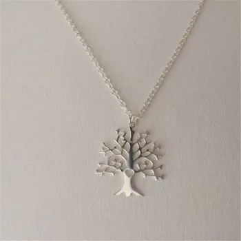 2017 Fashion tiny Tree of Life with heart Pendant Necklace for women Trendy charm Choker statement necklace gold silver color
2017 Fashion tiny Tree of Life with heart Pendant Necklace for women Trendy charm Choker statement necklace gold silver color
