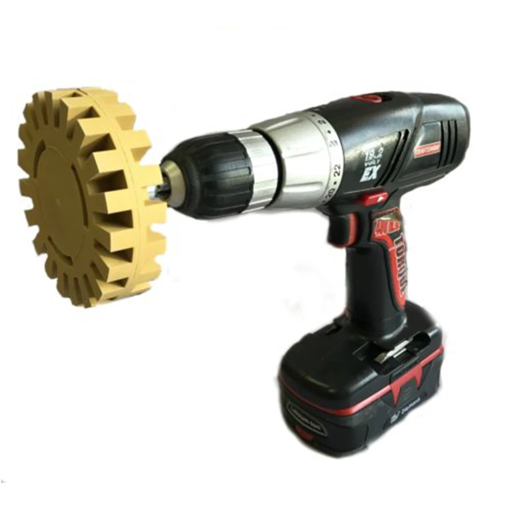 4 Inch Smooth Anti Scratch Decal Removal Eraser Wheel Quick Pinstripe Power Drill Adapter Rubber Paint Repair sticker remover
4 Inch Smooth Anti Scratch Decal Removal Eraser Wheel Quick Pinstripe Power Drill Adapter Rubber Paint Repair sticker remover
