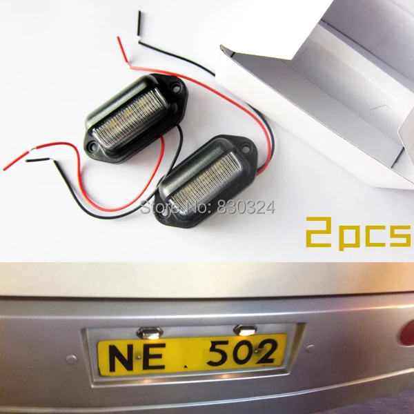 2pcs 24V DC Waterproof LED Number License Plate Light Courtesy Door Lamp for Bus,Truck, Auto, RV, Aircraft lighting
2pcs 24V DC Waterproof LED Number License Plate Light Courtesy Door Lamp for Bus,Truck, Auto, RV, Aircraft lighting