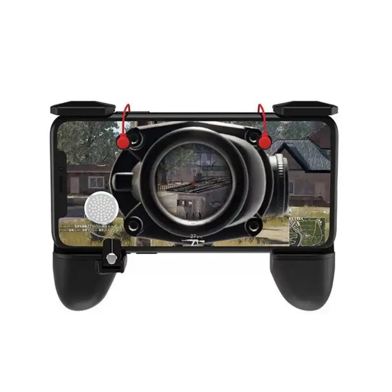 3 in 1 Gamepad for Smartphone Fire Button Aim Key Smart phone Trigger R1 L1 Shooter Gampads Mobile Gaming Handle Controller A07
3 in 1 Gamepad for Smartphone Fire Button Aim Key Smart phone Trigger R1 L1 Shooter Gampads Mobile Gaming Handle Controller A07