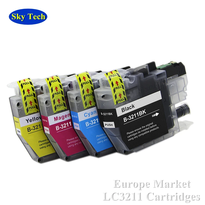 Quality Compatible Ink cartridge For LC3211 LC3213 , For Brother DCP-J772DW / DCP-J774DW / MFC-J890DW / MFC-J895DW
Quality Compatible Ink cartridge For LC3211 LC3213 , For Brother DCP-J772DW / DCP-J774DW / MFC-J890DW / MFC-J895DW