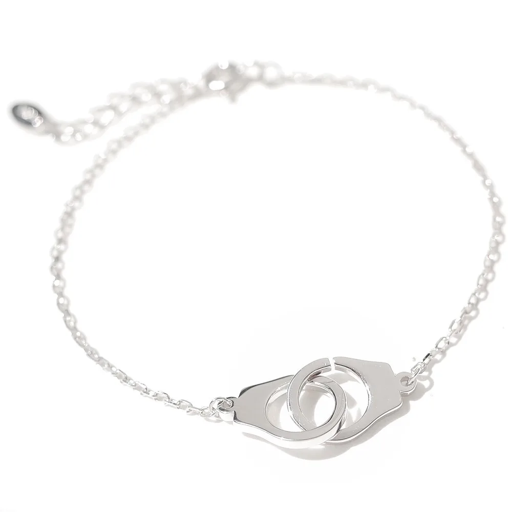 Handcuffs bracelet 100% 925 Sterling Silver Jewelry fashion hypoallergenic bracelets for women gift
Handcuffs bracelet 100% 925 Sterling Silver Jewelry fashion hypoallergenic bracelets for women gift