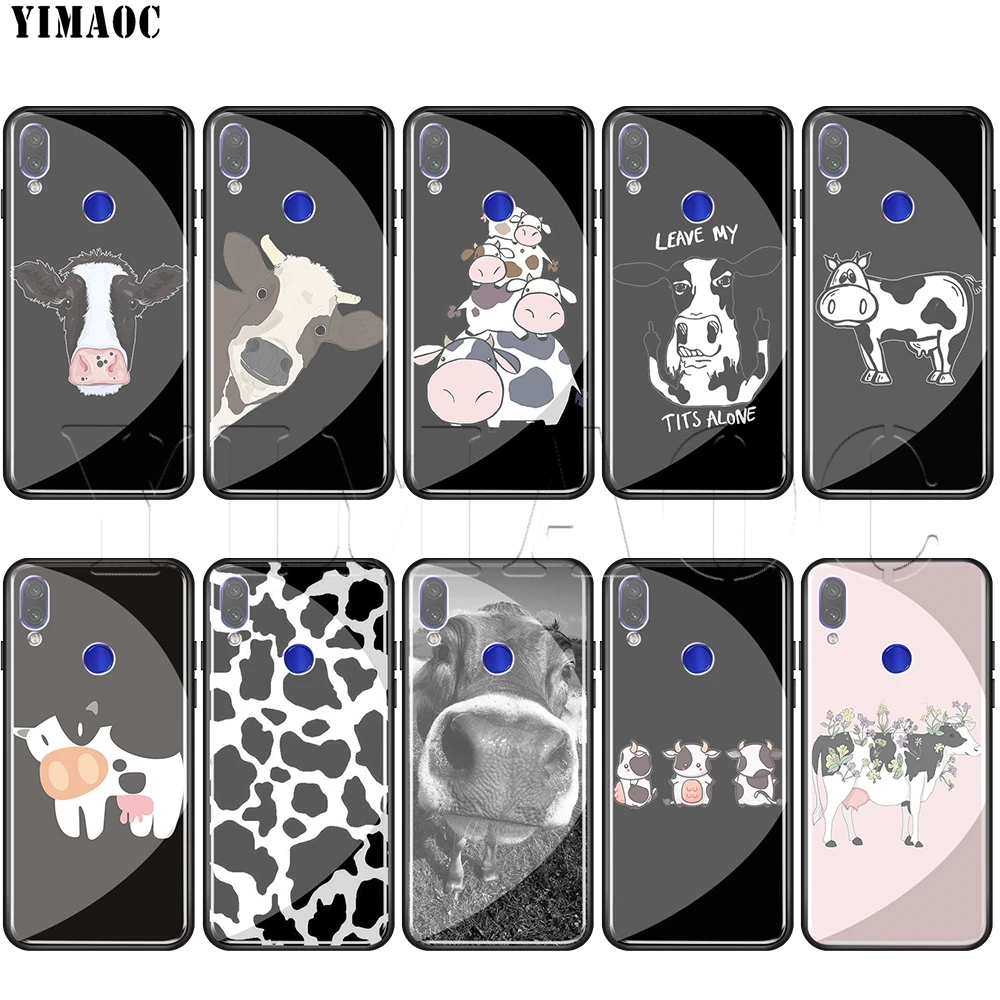 YIMAOC Animal Cute Cow Tempered Glass Case for Xiaomi Redmi Note 4X 5 6 7 6A 8 9 A1 A2 Pro Pocophone F1
YIMAOC Animal Cute Cow Tempered Glass Case for Xiaomi Redmi Note 4X 5 6 7 6A 8 9 A1 A2 Pro Pocophone F1