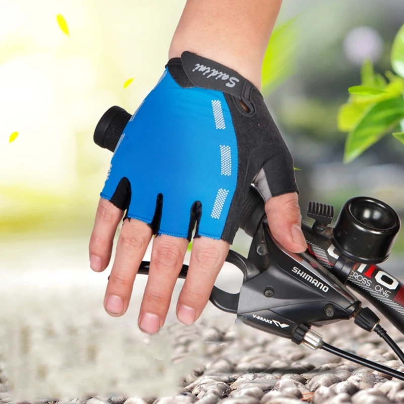 New Unisex Sunscreen Half Finger Men and Women Mountain Bike Riding Thin Section Non-slip Climbing GlovesNew
New Unisex Sunscreen Half Finger Men and Women Mountain Bike Riding Thin Section Non-slip Climbing GlovesNew